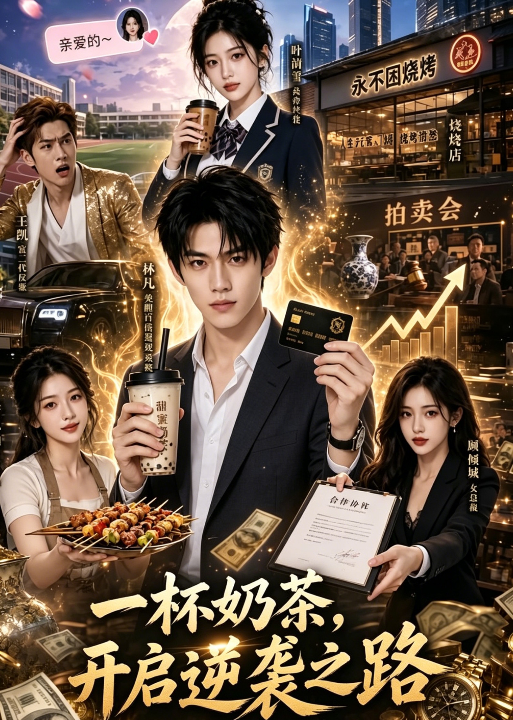 一杯奶茶，开启逆袭之路