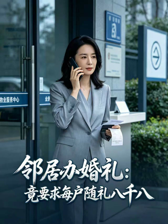 邻居办婚礼：竟要求每户随礼八千八