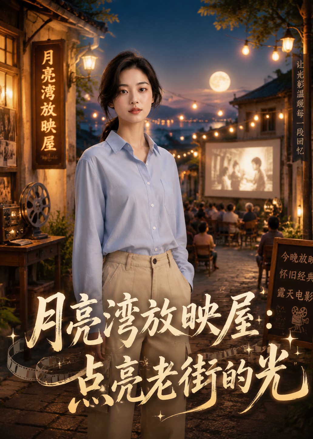 月亮湾放映屋：点亮老街的光