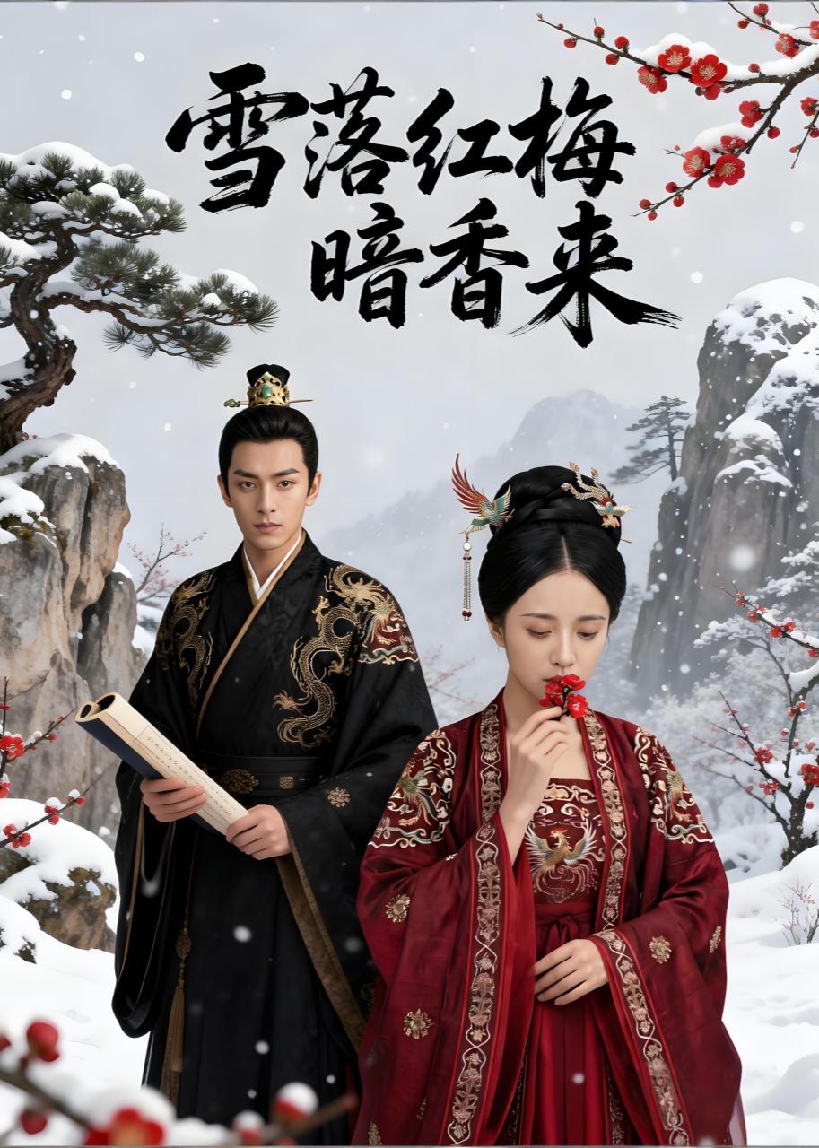雪落红梅暗香来