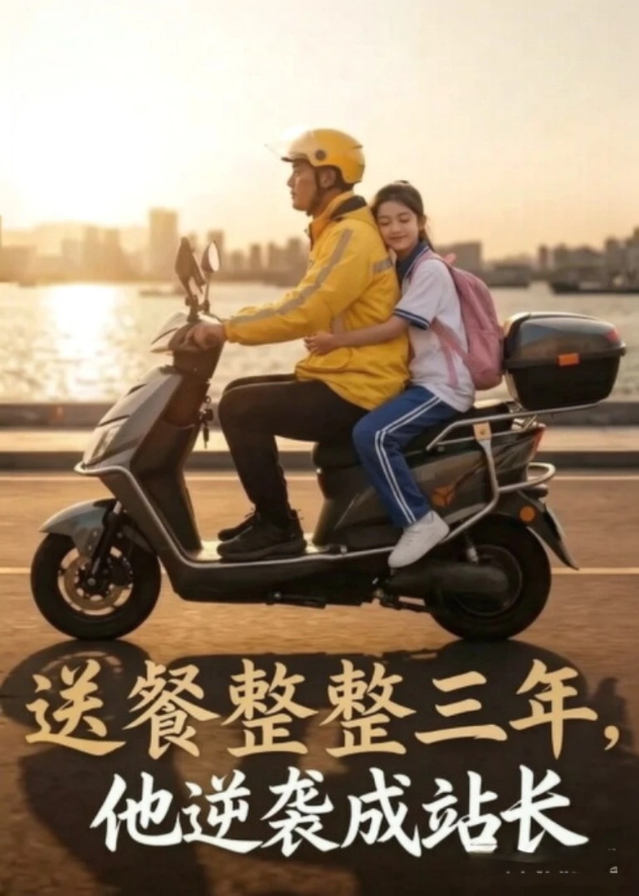 送餐整整三年，他逆袭成站长