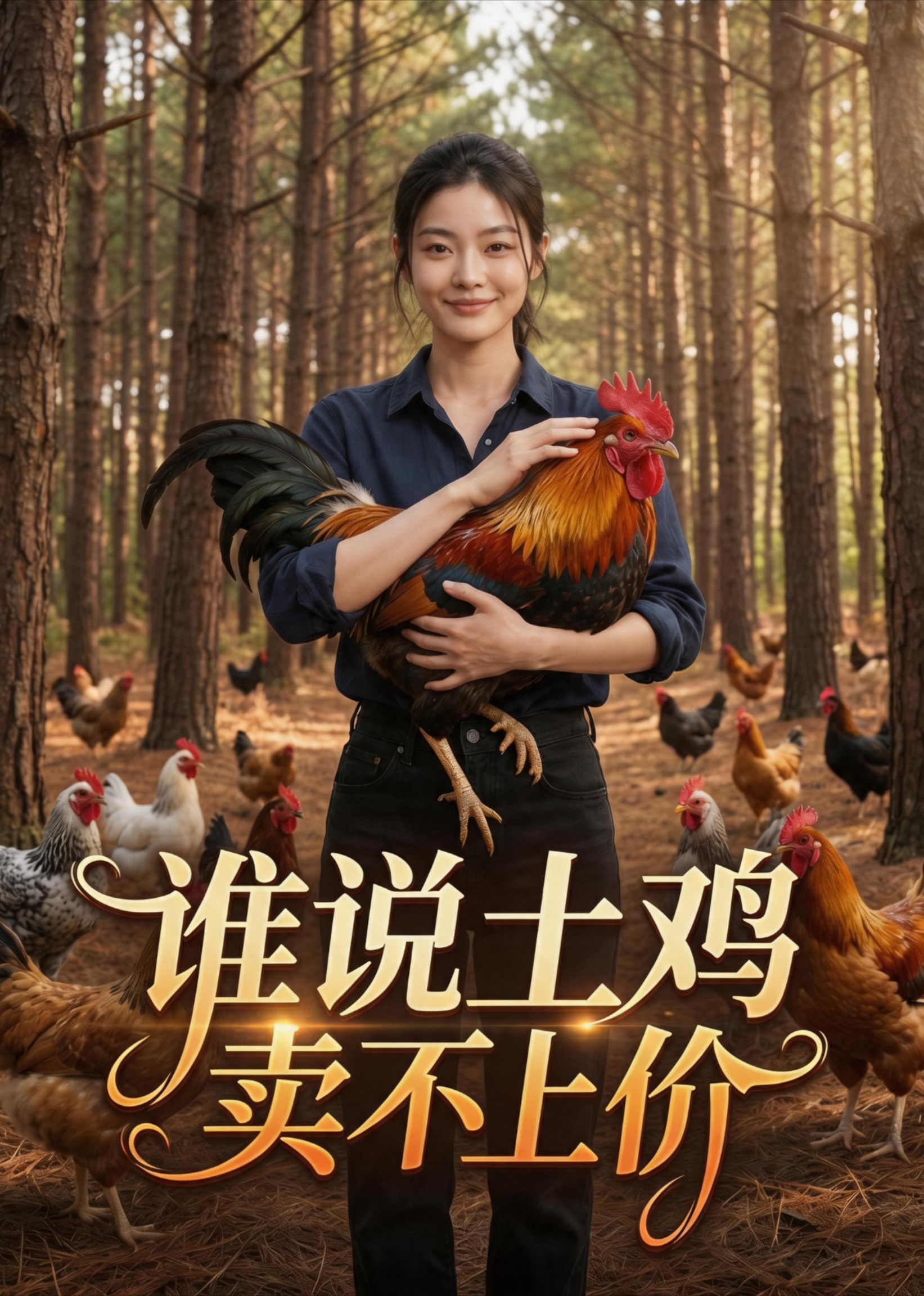 谁说土鸡卖不上价