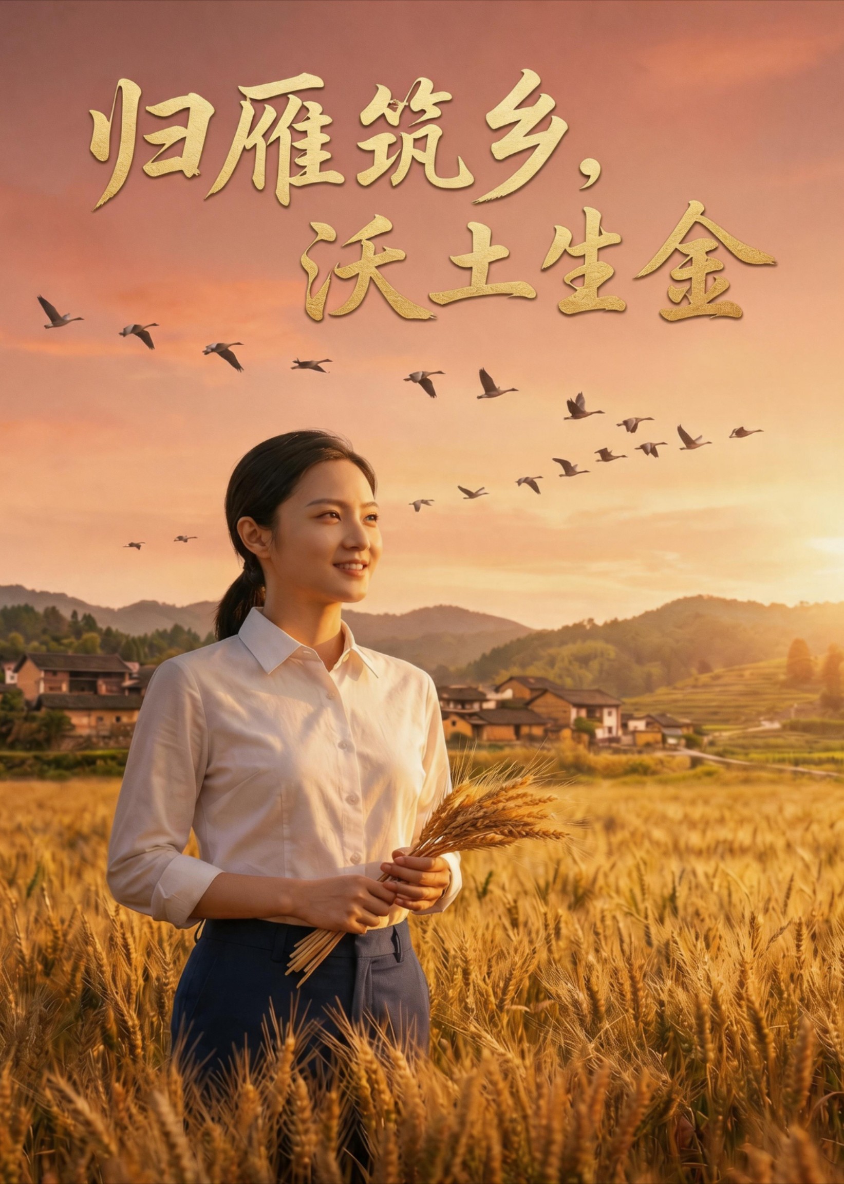 归雁筑乡，沃土生金