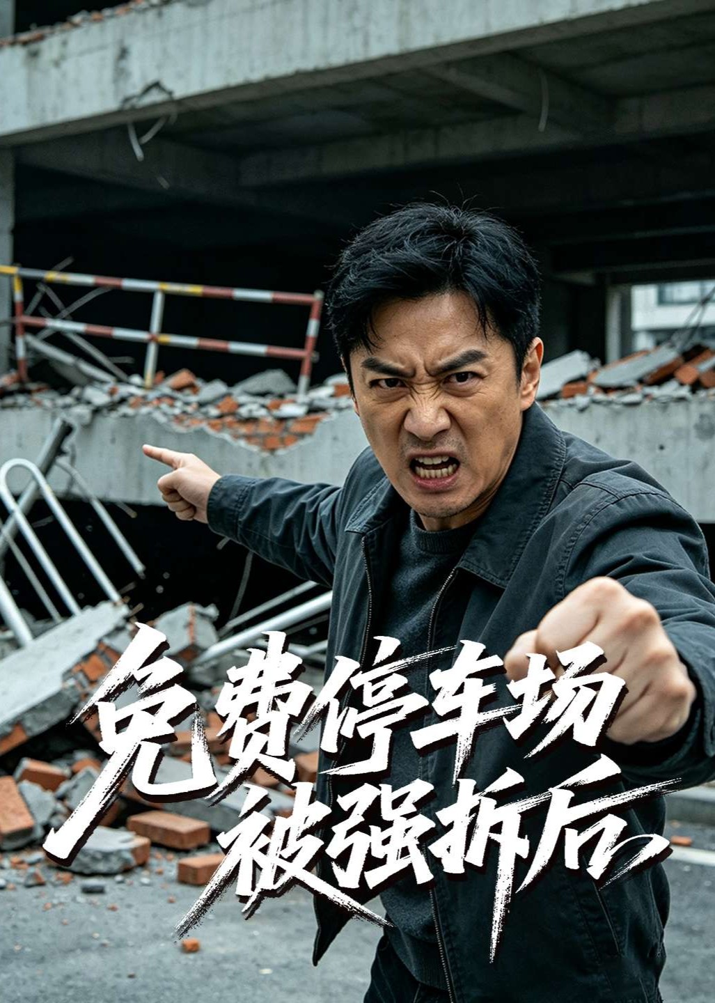 免费停车场被强拆后