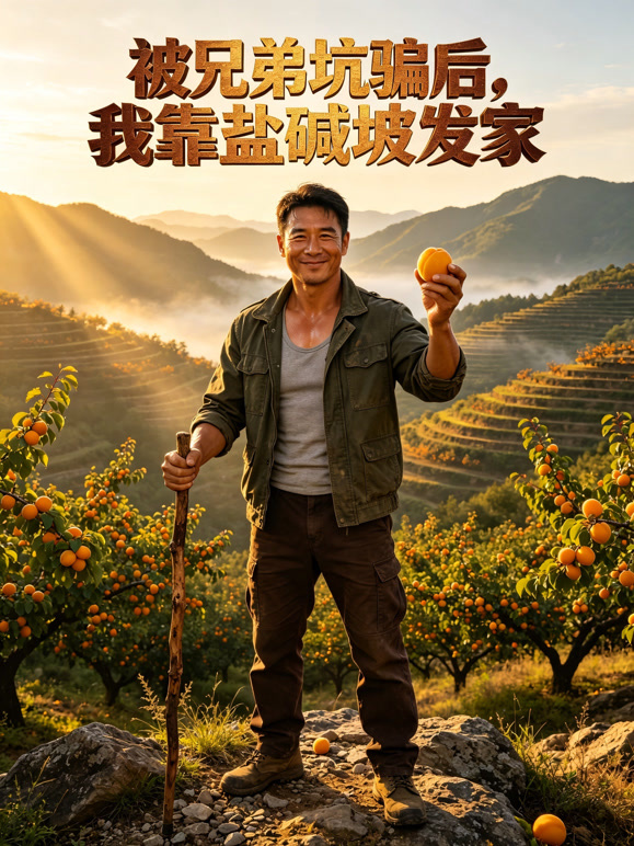 被兄弟坑骗后，我靠盐碱坡发家