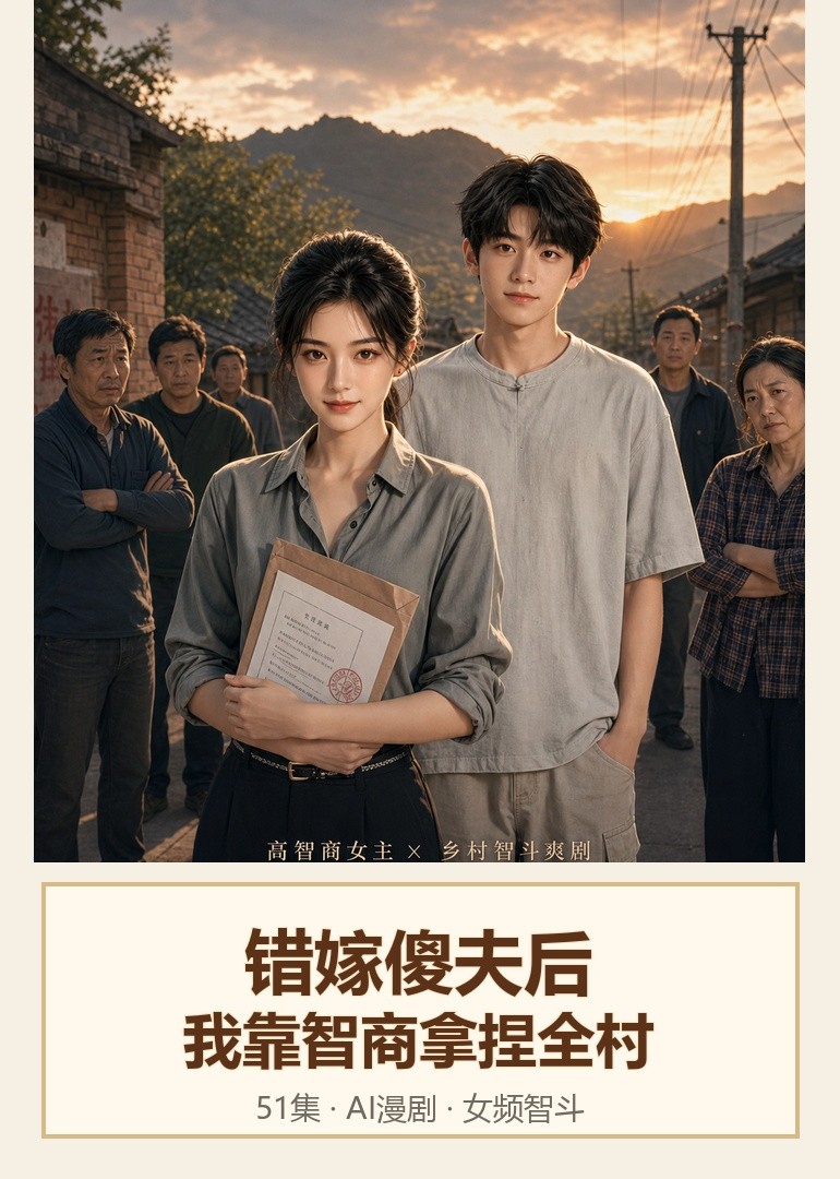 错嫁傻夫后，我靠智商拿捏全村