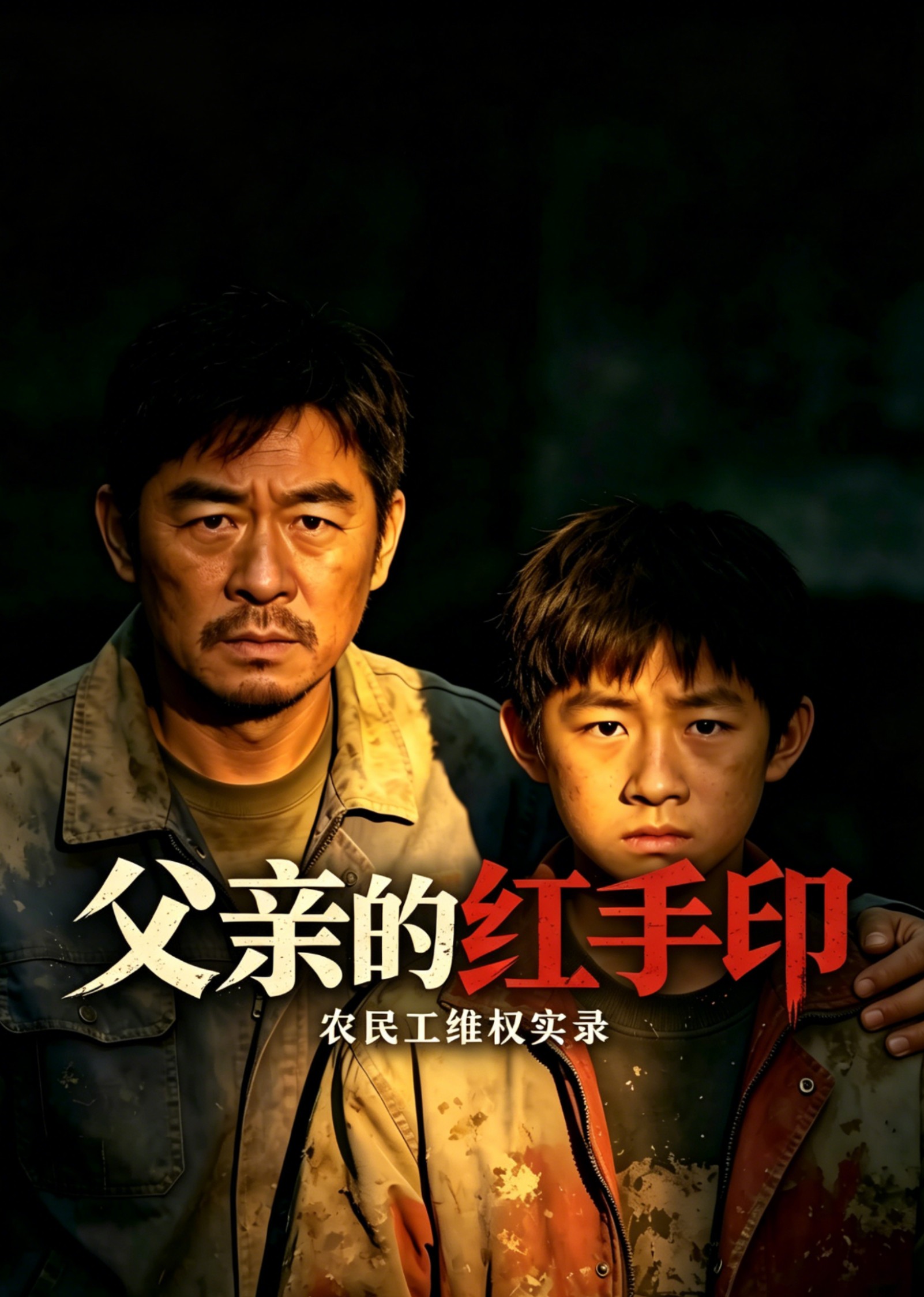 父亲的红手印