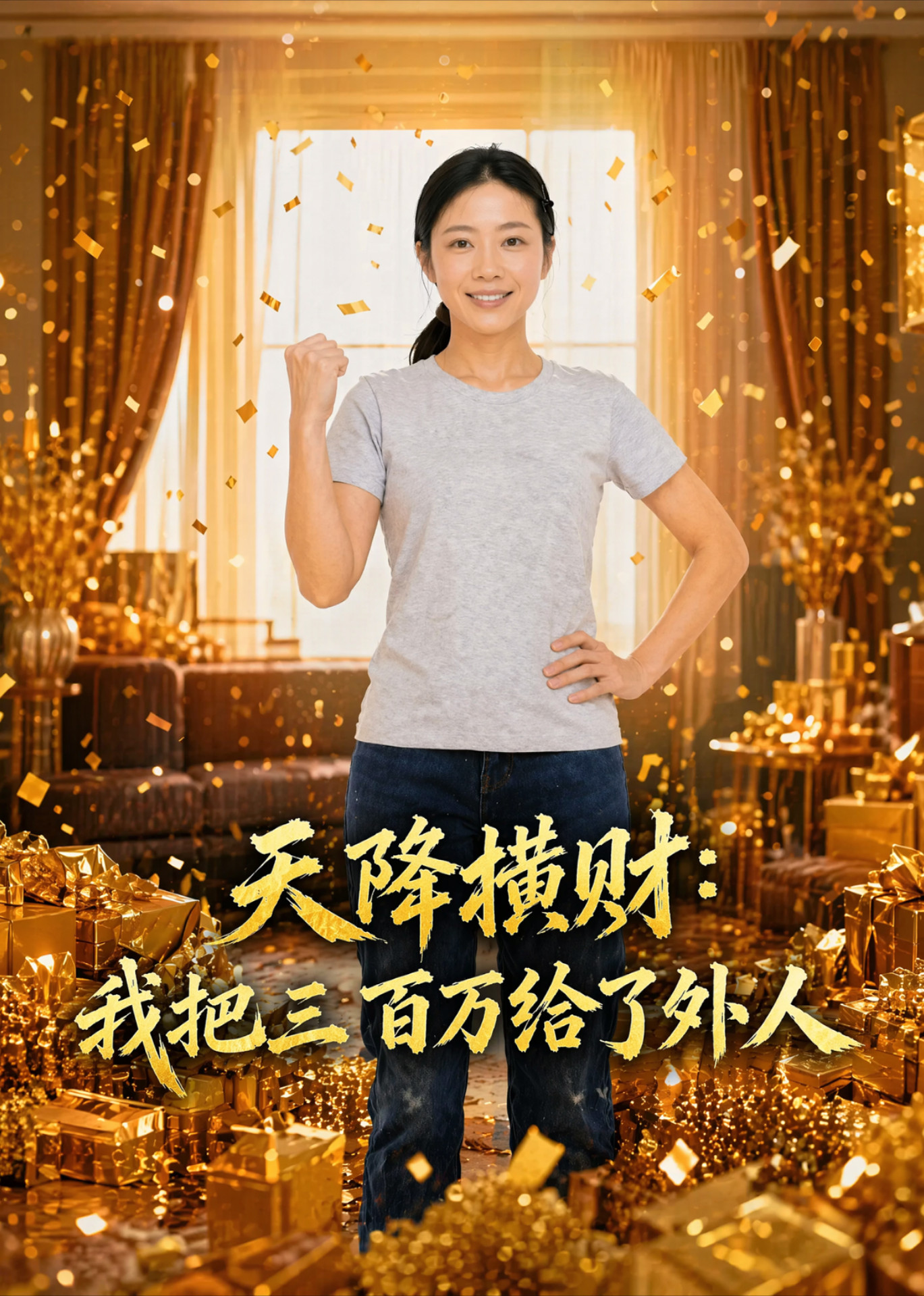 天降横财，我把三百万给了外人