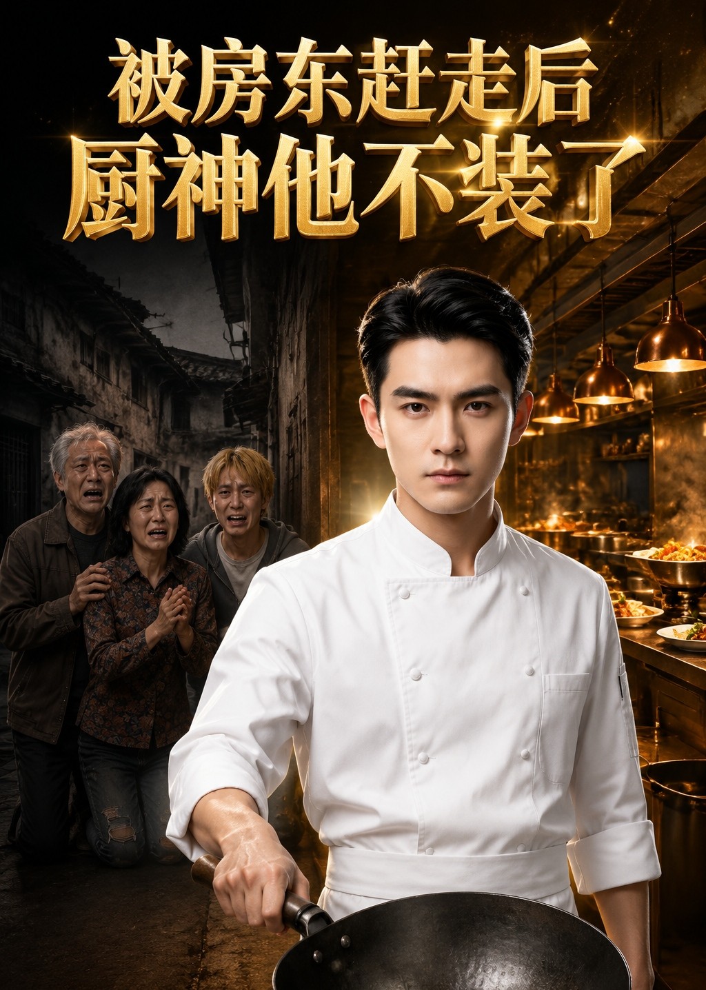 被房东赶走后：厨神他不装了