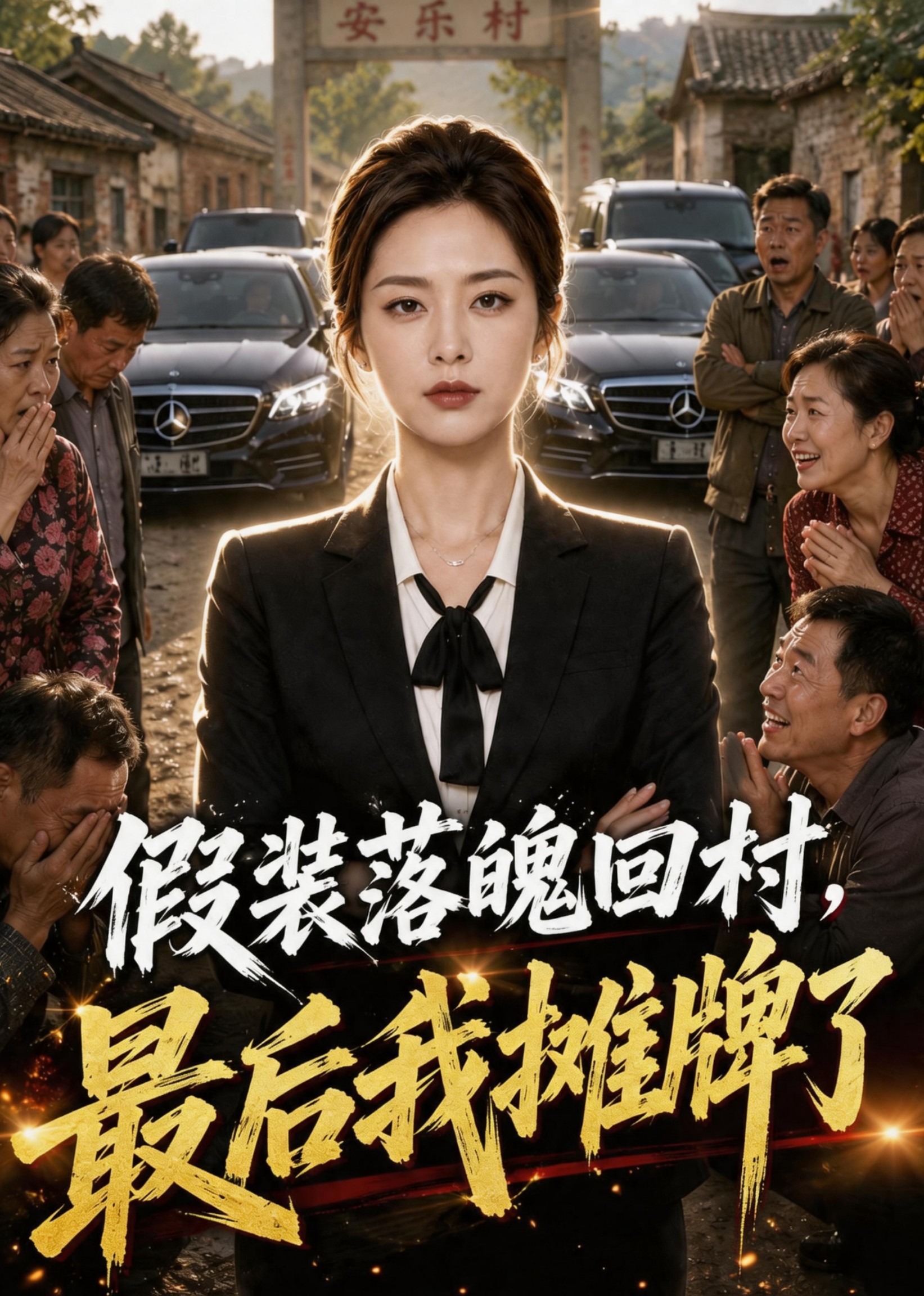 假装落魄回村，最后我摊牌了