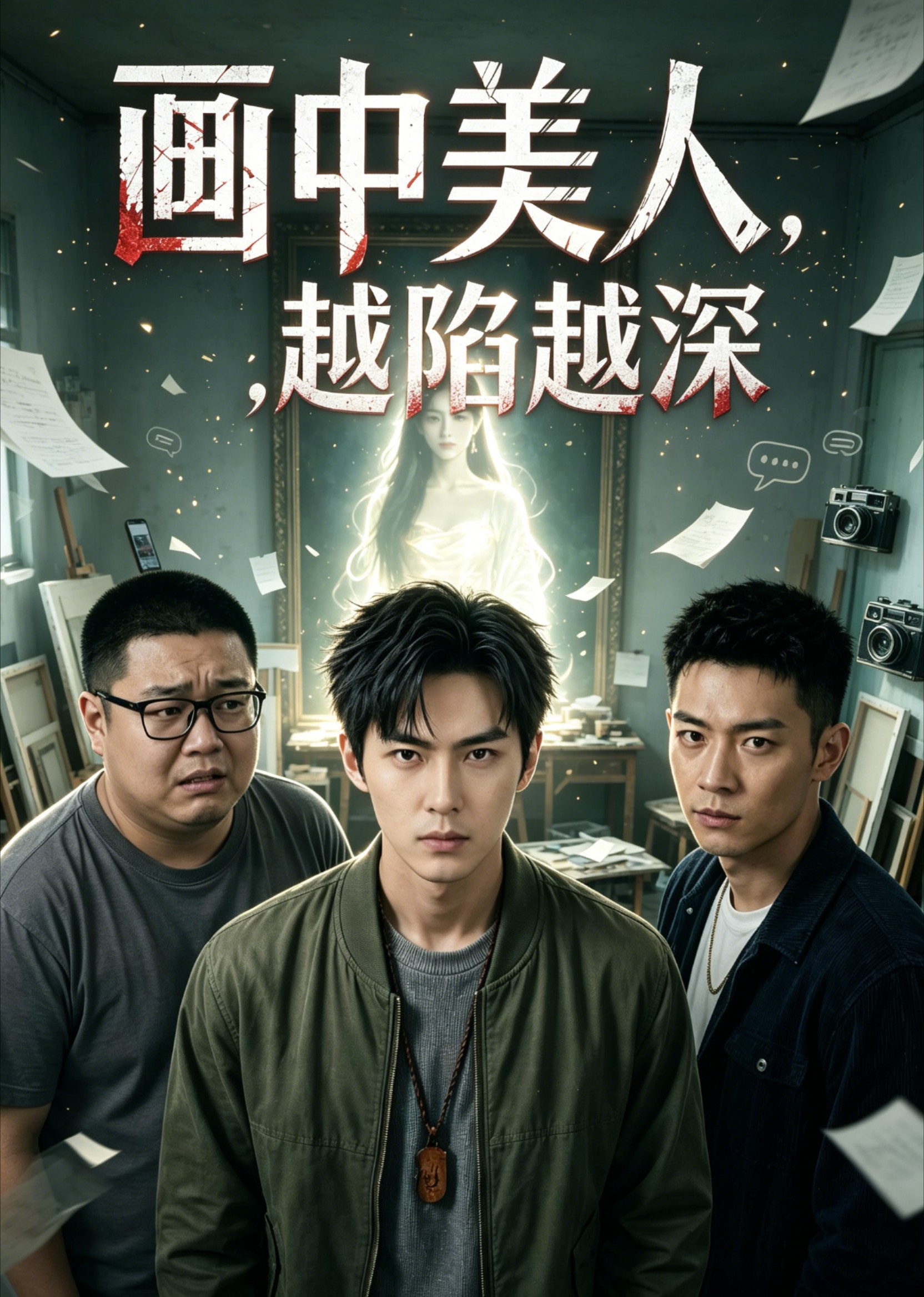 画中美人，越陷越深