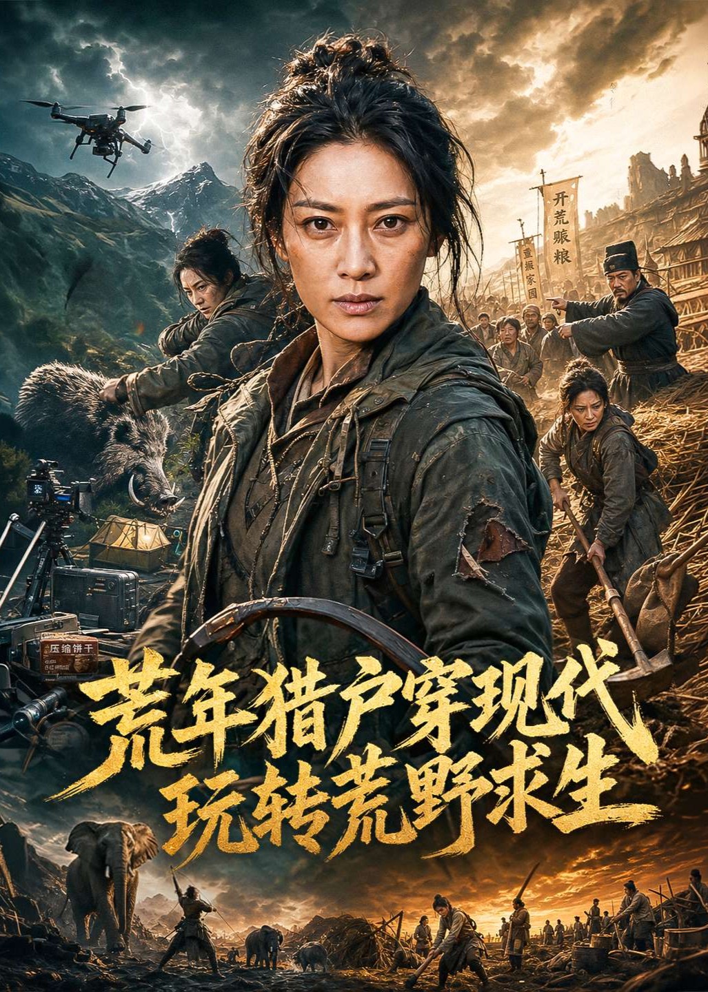 荒年猎户穿现代玩转荒野求生