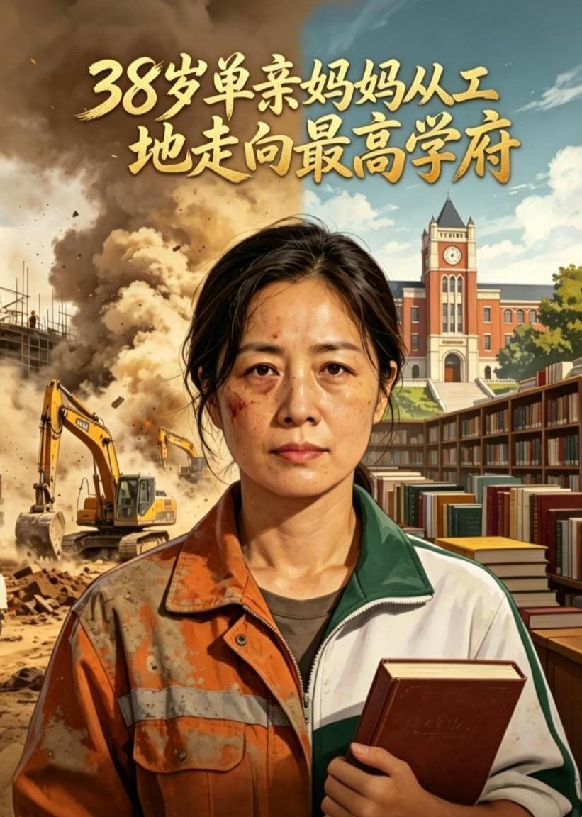 38岁单亲妈妈从工地走向最高学府